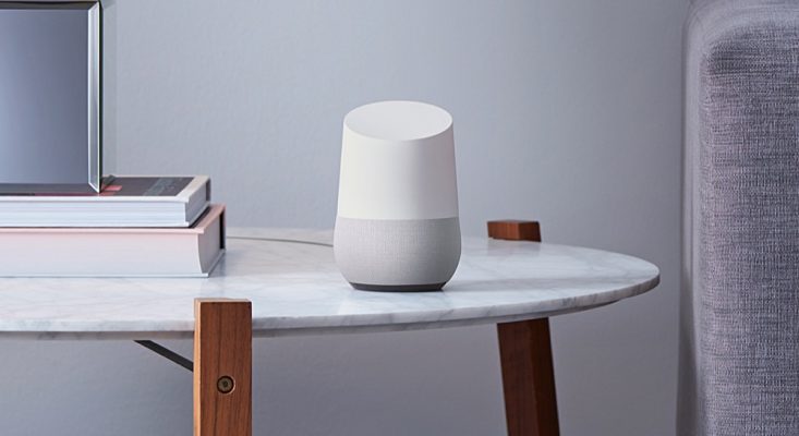 google home wit woonkamer